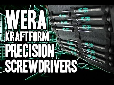 Wera Kraftform Micro Precision Screwdrivers