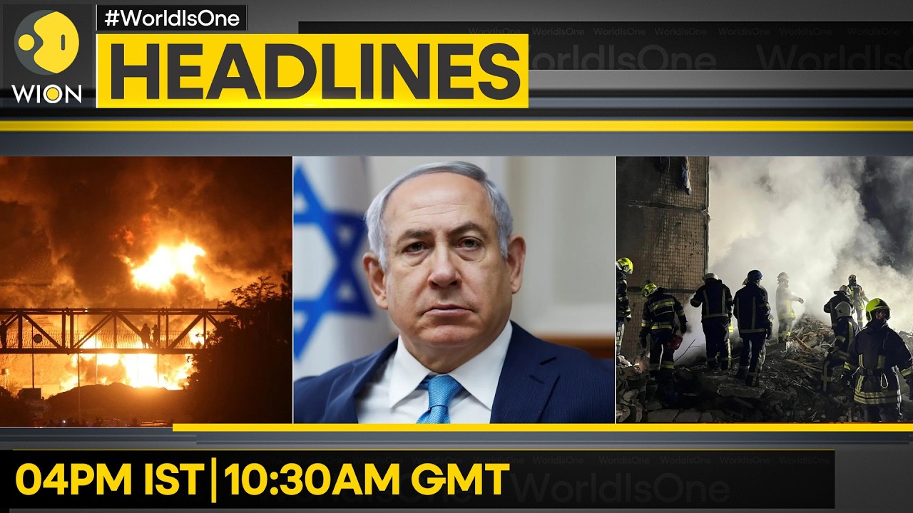 Ukraine: 3 Killed in Odesa Strike | Netanyahu Hails Killing of IRGC Intel Chief | WION Headlines