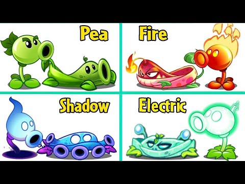 5 Best Pair PEA & VINE Plants Battlez - Who Will Win? - PvZ 2 Team Plant Vs Team Plant