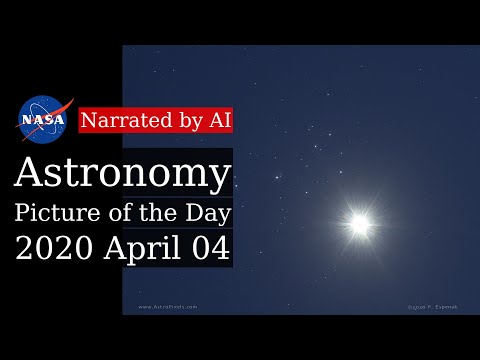 APOD: 2020-04-04 - Venus and the Sisters (Narrated by Emma)