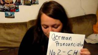 Easy German Pronunciation 2 - CH