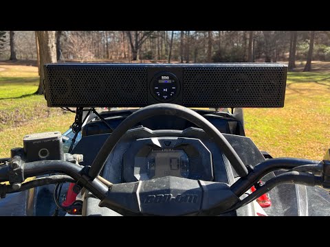 The BEST ATV BUDGET Sound Bar?!?! Boss Audio Sound Bar