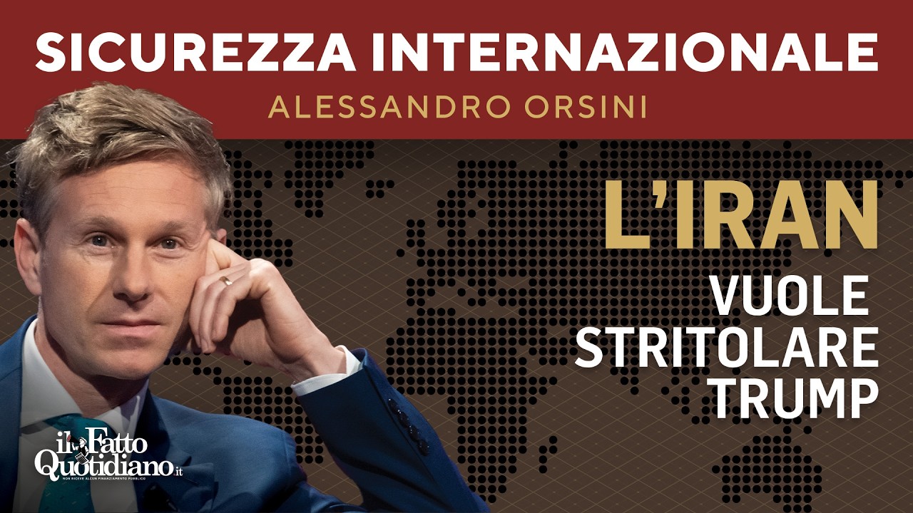 L'Iran vuole stritolare Trump. La diretta con Alessandro Orsini