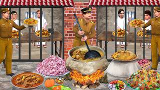 Jail Dhaba Restaurant Chicken Mutton Biryani Desi Dhaba Street Food Hindi Kahaniya Moral Stories