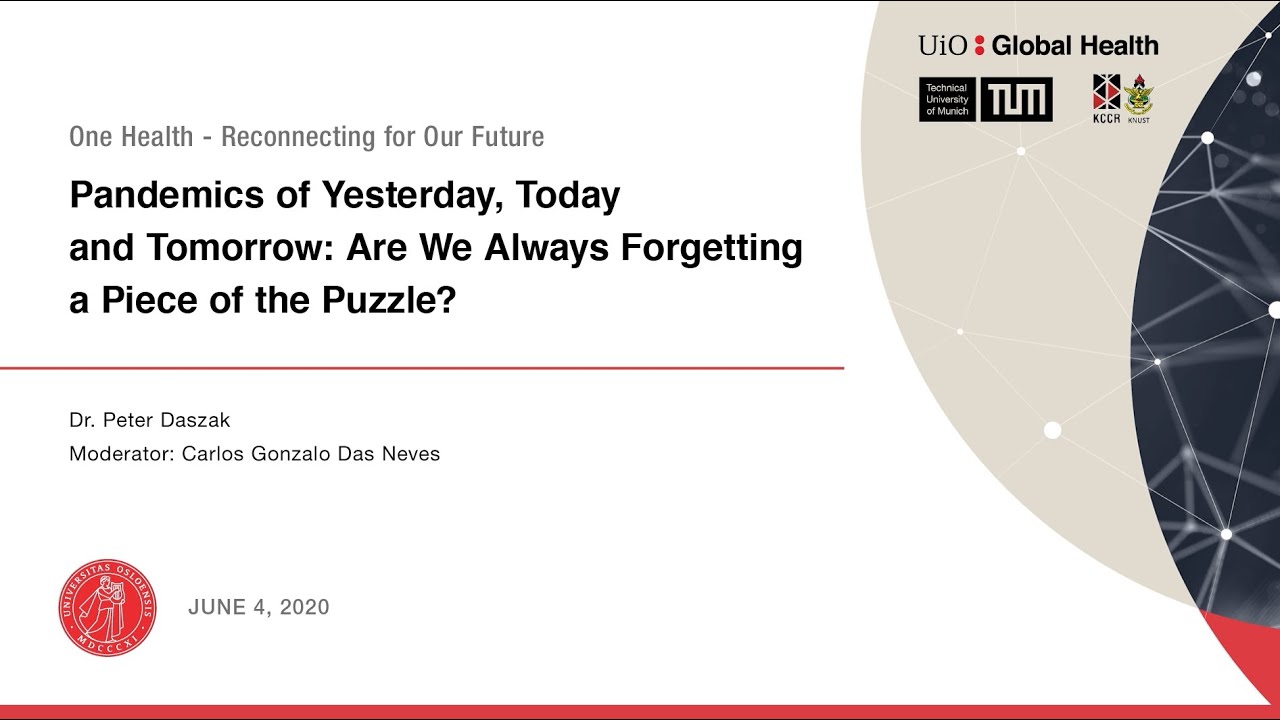 Pandemics of Yesterday, Today <br>and Tomorrow