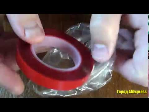 Прозрачная силиконовая двухсторонняя липкая лента