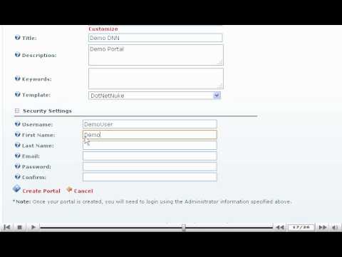 How to host multiple portals in the same DotNetNuke installation - DotNetNuke Tutorials