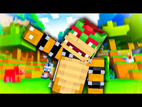 CatNotBad - FIRST time in MINECRAFT | Bowser Plays Minecraft Like PRO