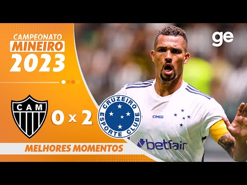 Gols e lances de Atlético Mineiro x Cruzeiro