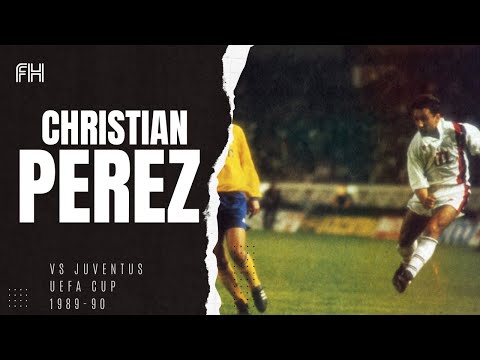 Christian Pérez ● Skills ● PSG 0-1 Juventus ● UEFA Cup 1989-90