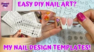 My Nail Practice Templates - Easy Nail Art