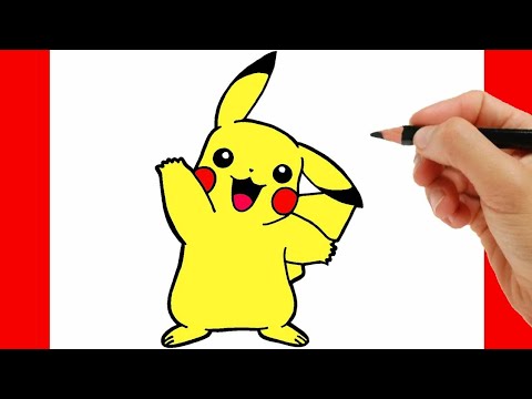 COMMENT DESSINER PIKACHU FACILE ETAPE PAR ETAPE