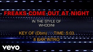 Whodini - Freaks Come Out At Night (Karaoke)