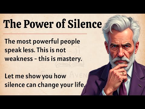 The Power of Silence || Master It Before You Speak Again || Graded Reader || Improve Your English ✅️