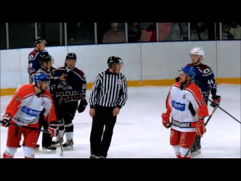 Hluboká n.Vltavou Knights - Strakonice 3:2, 1.ČF 2016-17 (sestřih 1.část)