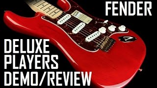 Video thumbnail for Fender Deluxe Players Stratocaster Demo HD by Jesse Fildes