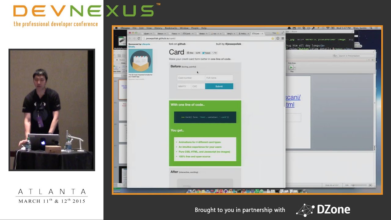 Devnexus 2015 - Making Payments Fun - Justin Woo