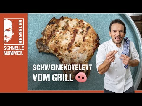 Schnelles Marinierte Schweinekoteletts vom Grill Rezept von Steffen Henssler