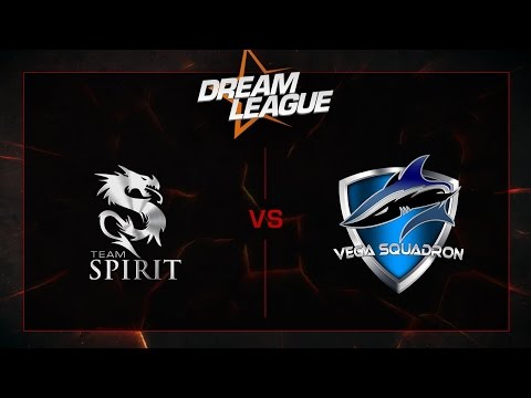 Vega Squadron vs Team Spirit, DreamLeague Season 5, Game 2 Русские комментаторы