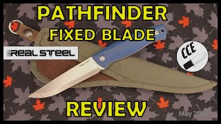 Real Steel Knives PATHFINDER Fixed Blade - Ivan D. Braginets Design