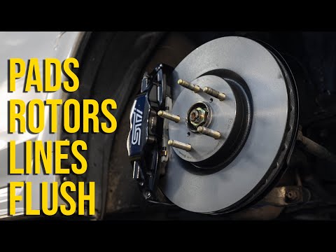 Complete Brake Service Guide for the Subaru WRX STI