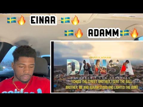 🇸🇪🔥American Reacts Too Swedish Rap EINAR ft Adaam “Dansa” (ENGLISH SUBTITLES) CEO Reaction