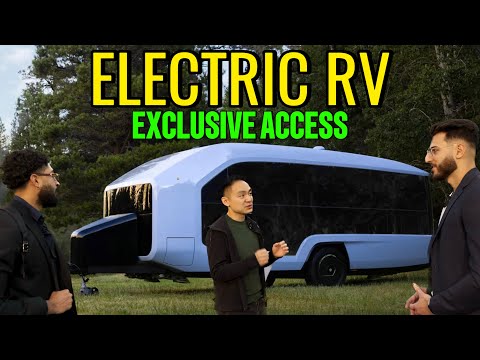 CEO of Electric RV Maker shows Pebble Flow