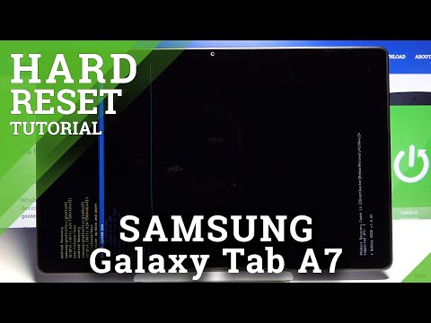 How to Hard Reset SAMSUNG Galaxy TAB A7 2020 – Factory Reset by Recovery Mode | Remove Screen Lock