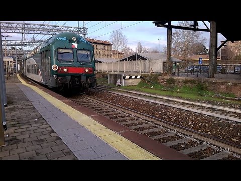 E464 274+5 2 piani Trenord - Monza - 12/03/2018