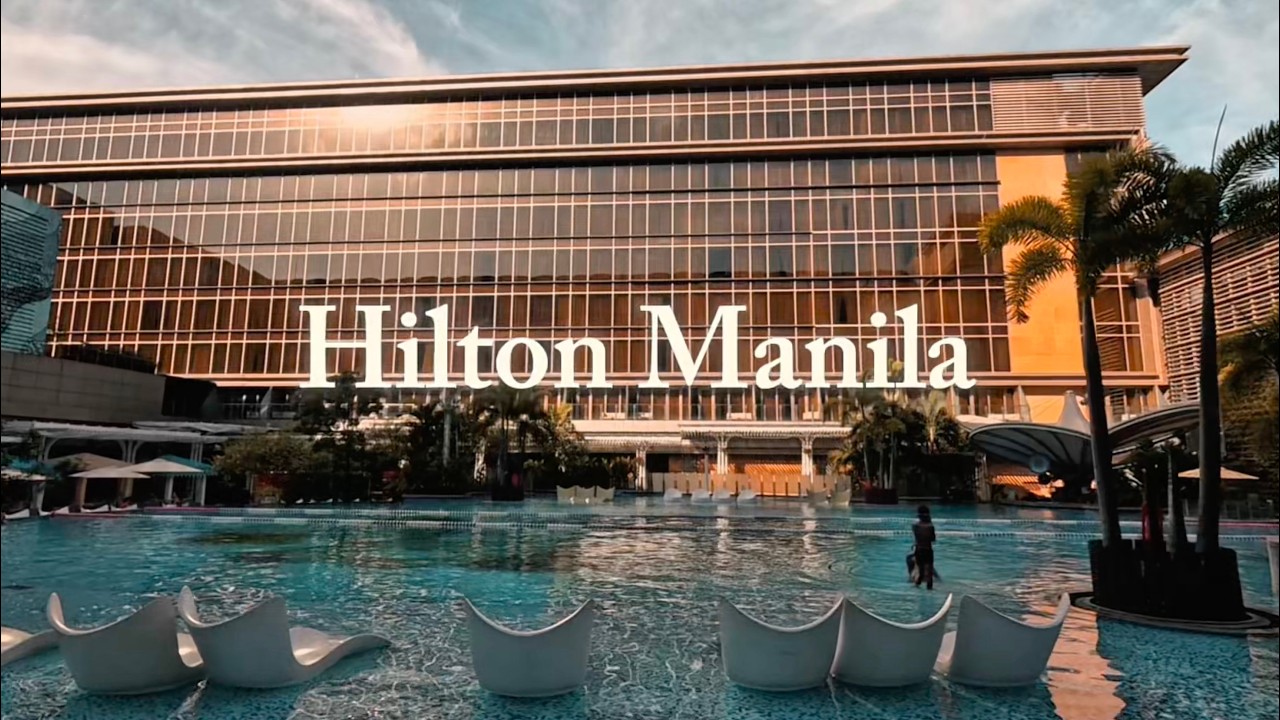【ヒルトン・マニラ宿泊記🇵🇭】快適すぎた…夫婦で泊まるラグジュアリーホテルVlog🍷