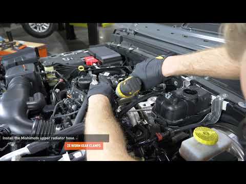2018+ Jeep Wrangler JL 2.0L Coolant Hose Kit Installation Guide by Mishimoto
