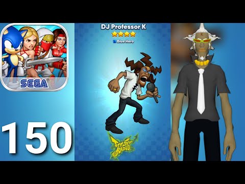 SEGA Heroes DJ PROFESSOR K UNLOCKED PART 150 Gameplay Walkthrough - iOS / Android