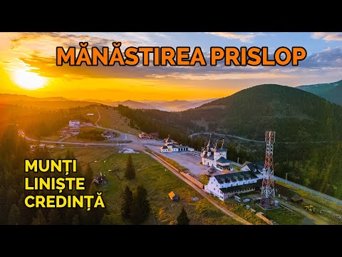 Mănăstirea Prislop din Maramureș – văzută din cer 🕊️ Liniște, munți și credință 🙏
