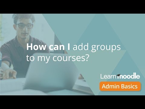Course groups Admin Basics