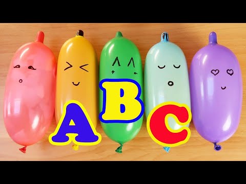 ABC Song with Balloons | Nursery Rhymes & Kids Songs