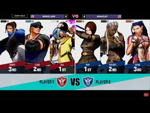Bread and Butter 30 Losers Finals - Spratley Vs. ShOcK_DuO - The King of Fighters XV