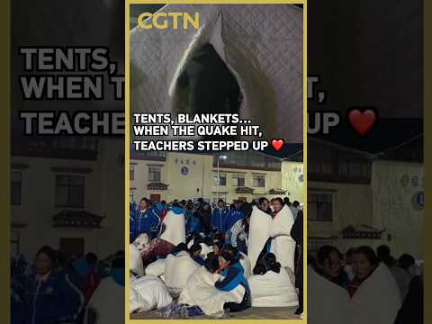How teachers sheltered students after major earthquake in Xizang