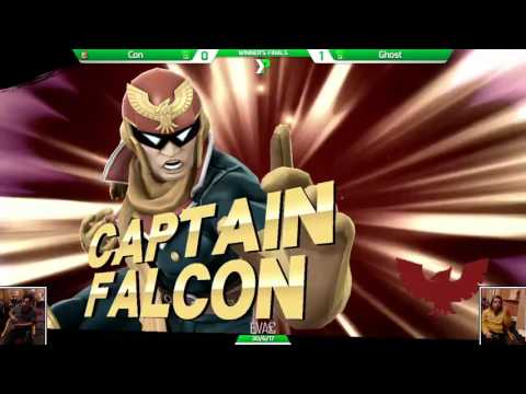 EVAC 30/6/17 - Ghost (C. Falcon) vs ESG Con (Fox) - Winners Finals