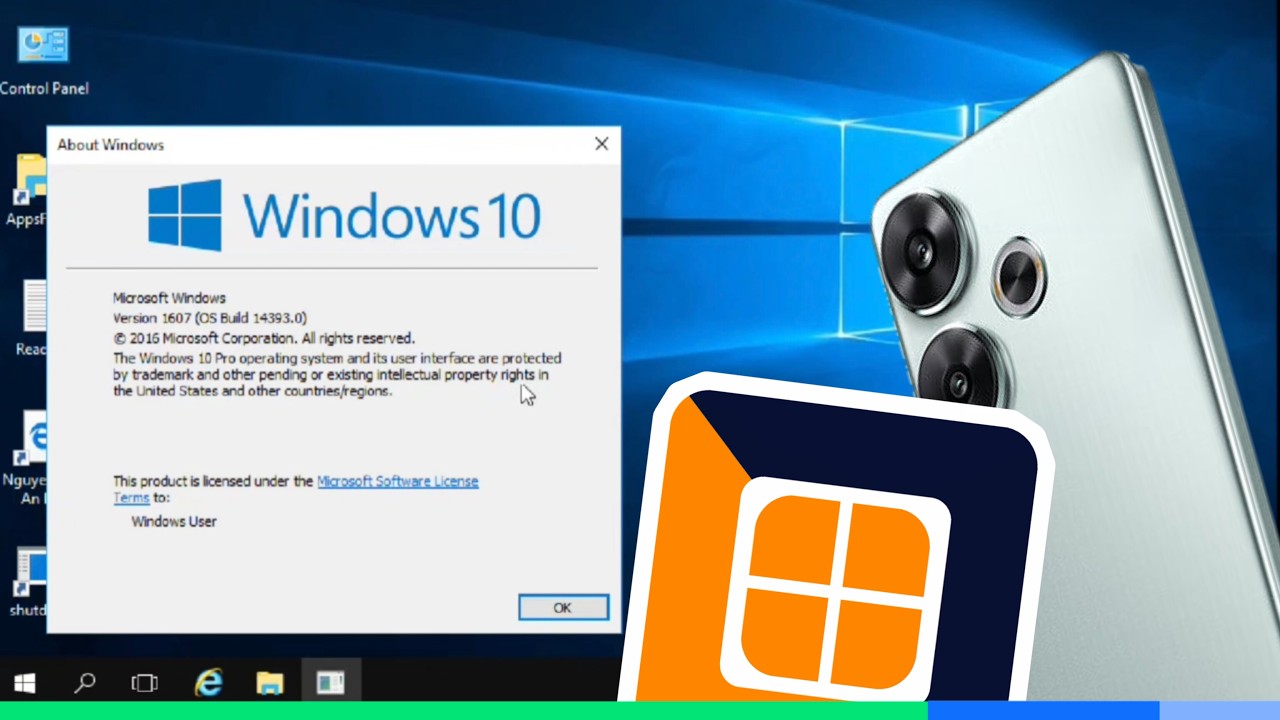 Emulate Windows 10 1607 on Android phones with Vectras VM