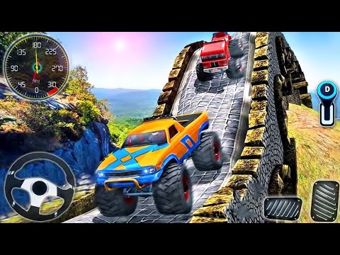 Monster Truck Trials Offroad Racing  Extreme 4x4 Jeep Hill Climb Driver  Android GamePlay Part- 1
