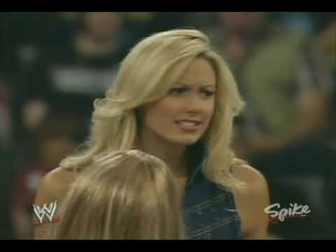 05.10.04 RAW - Divas Brawl (Stacy Keibler, Molly Holly, Jazz, Victoria, Nidia, Gail Kim)