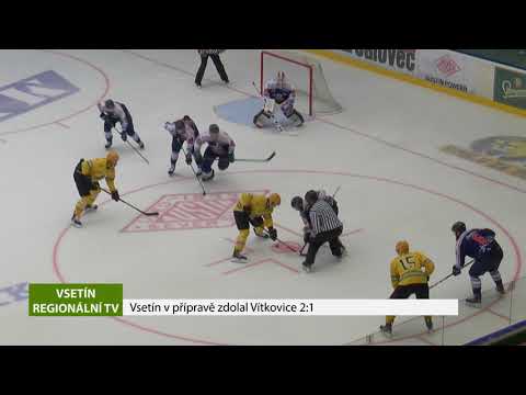 VSETÍN: Hokejisté VHK zdolali v přípravě Vítkovice 2:1