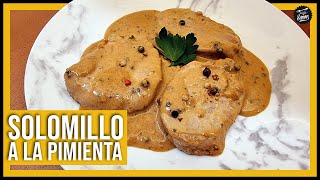 😋 SOLOMILLO A LA PIMIENTA ⚫ Receta con nata y un toque SECRETO