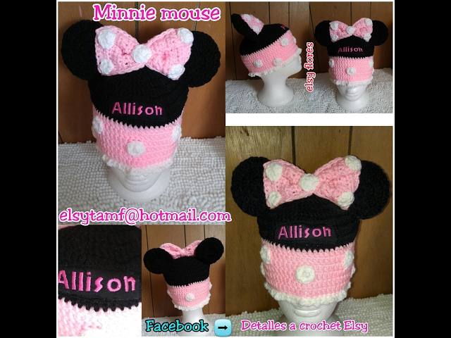 Vídeo relacionado con Disney Conjunto de Gorro y Guantes de Minnie Mouse para niñas | Gorro de Invierno de Punto Negro con Pompones y Lazo Rojo | Gorro y Guantes de Talla única para niños con Cara del Personaje
