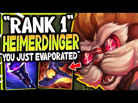 Rank 1 Heimerdinger One Shots Champions In Season 11! SO MUCH ABILITY POWER! - League of Legends
