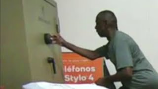 Surveillance video shows burglars at Boost Mobile in Pembroke Park