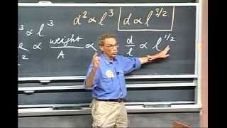 Lec 01: Units, Dimensions, and Scaling Arguments | 8.01 Classical Mechanics (Walter Lewin)