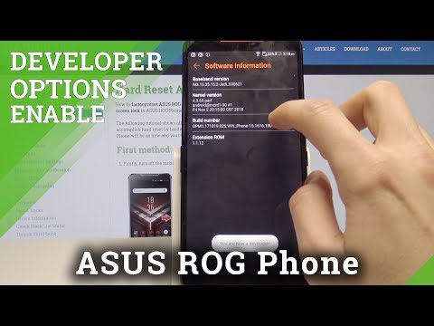 How to Activate Developer Options in ASUS ROG Phone - Developer Mode