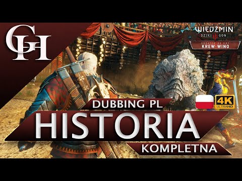 WIEDŹMIN 3: KREW I WINO 4K | CAŁY FILM | HISTORIA KOMPLETNA Z GRY [KINOWY GAMEPLAY/CUTSCENKI]