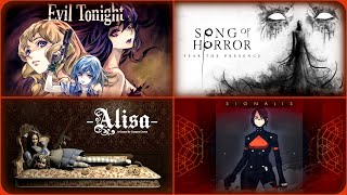 Indie Horror Showcase: Evil Tonight, Song of Horror, Alisa, and Signalis